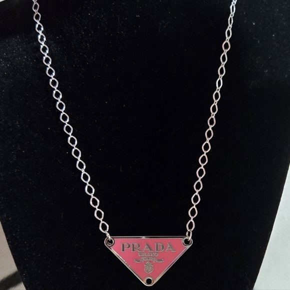 💯 Authentic Upcycled Prada Necklace - Picture 8 of 8